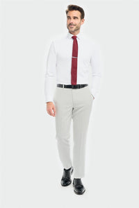 Tropez - Pantaloni eleganti gri pentru bărbați