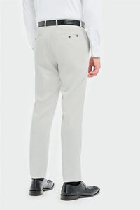 Tropez - Pantaloni eleganti gri pentru bărbați