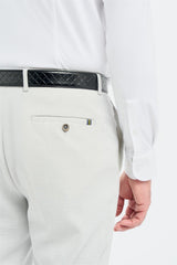 Tropez - Pantaloni eleganti gri pentru bărbați