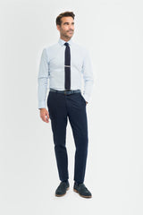 Tropez - Pantaloni formali bleumarin pentru bărbați