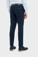 Tropez - Pantaloni formali bleumarin pentru bărbați